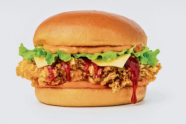 All American fillet burger