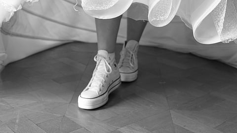 Bridal sneakers