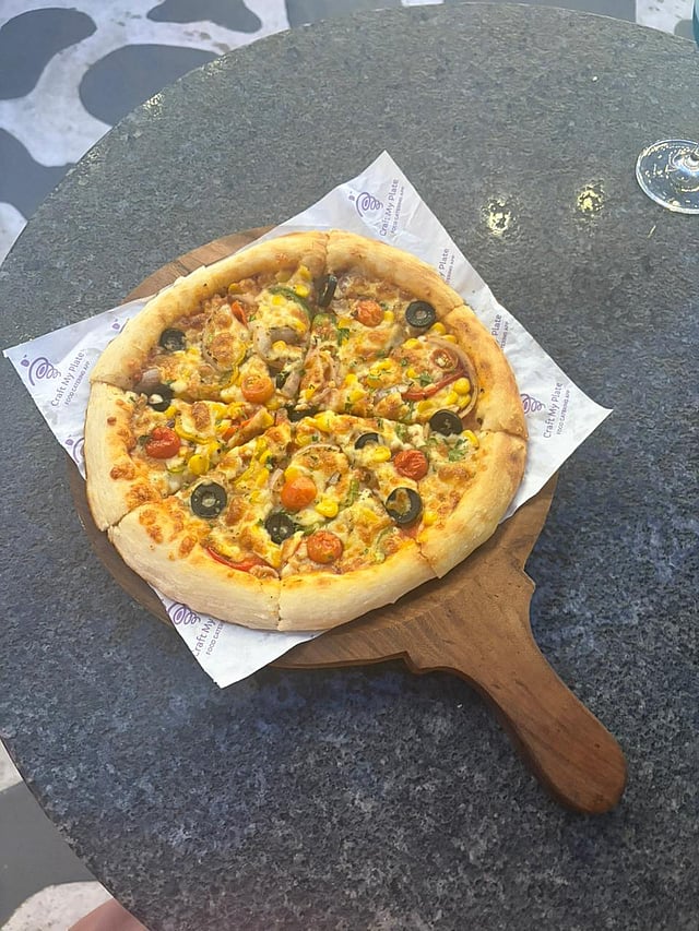 The greenery all around adds to the easy, refreshing vibe of the place