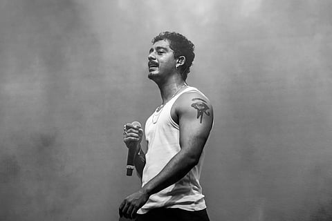 at Motoverse 2025 Hanumankind  returns in the live show Goa