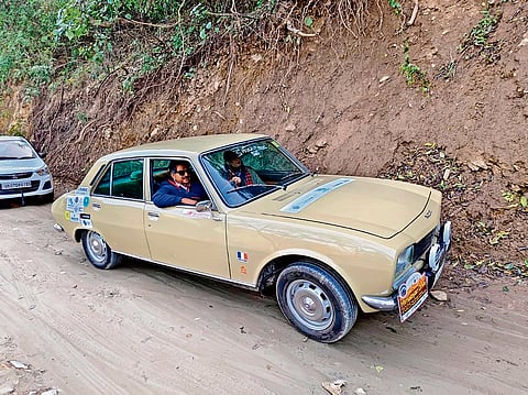 Treacherous roads were part of the Classic Himalayan Drive