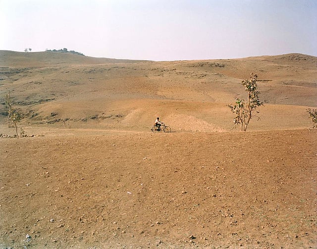 Photograph from Soharab Hura's A Winter Summer exhibition 