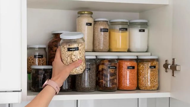 Smart storage is key for a clean kitchen