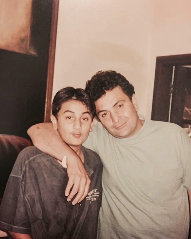 Ranbir Kapoor, Rishi Kapoor