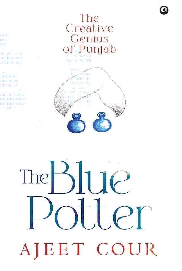 The Blue Potter by Ajeet Cour 