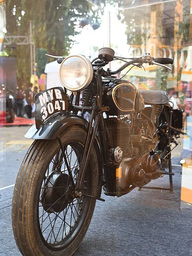 Iconic bike from Sholay 