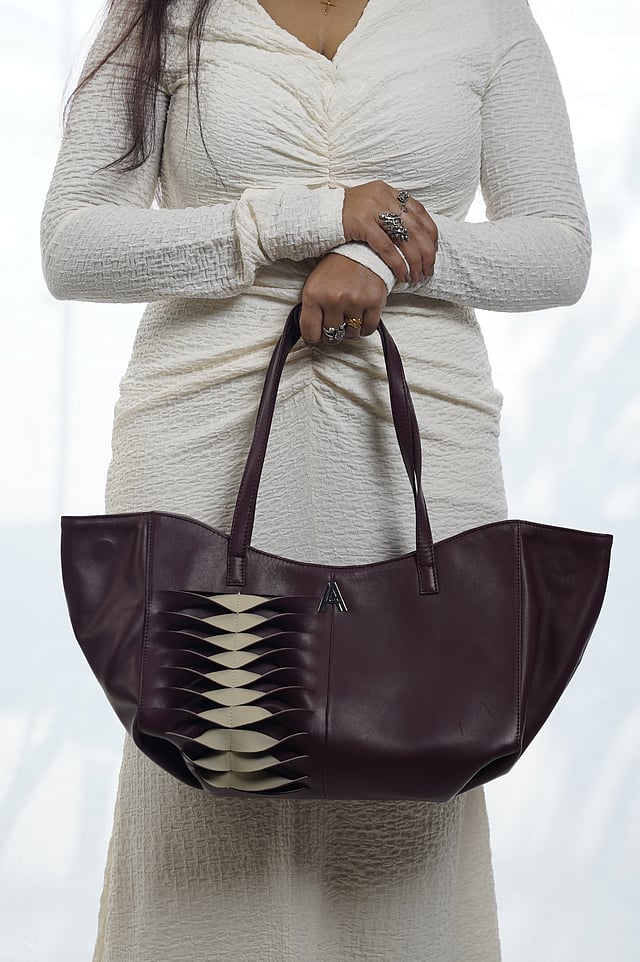 Generational craftsmanship meets modern innovation in Aks and Ad's bag collection 