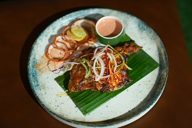 Smoked Ajwaini Fish at The Nautilus