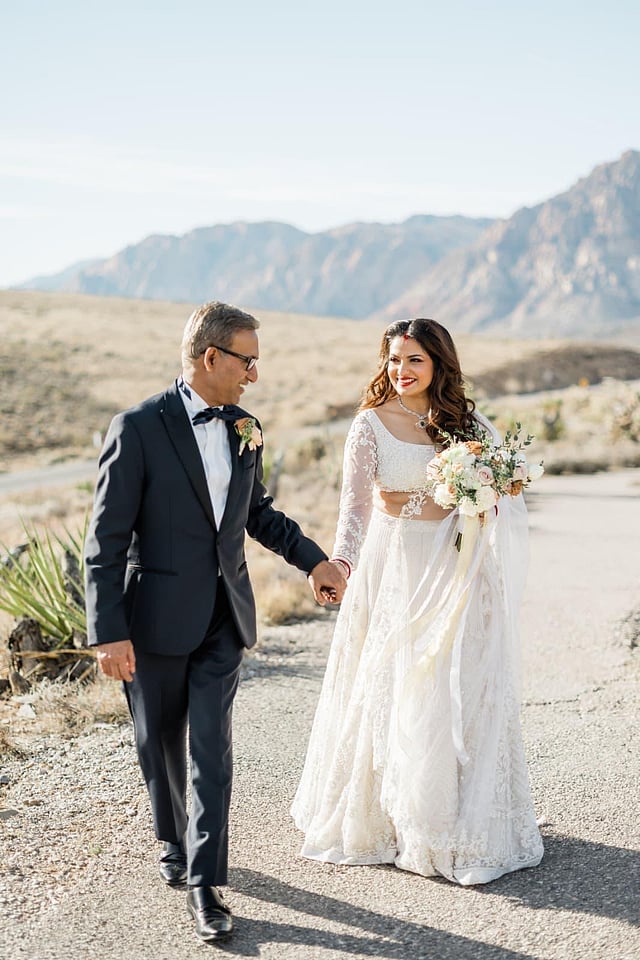Sujit and Tnusree in their wedding attires