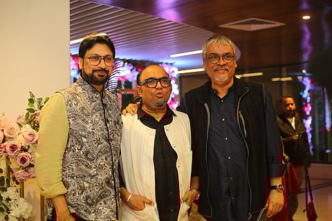 (L-R) Manomoy, Raghab, Srikanta