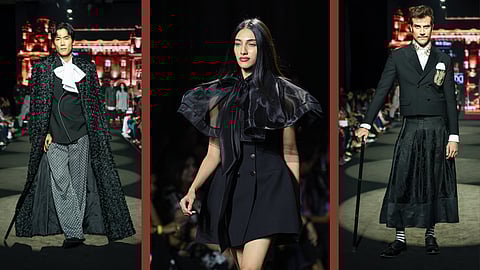 Ashish N Soni let the fabrics lead the way for his new collection