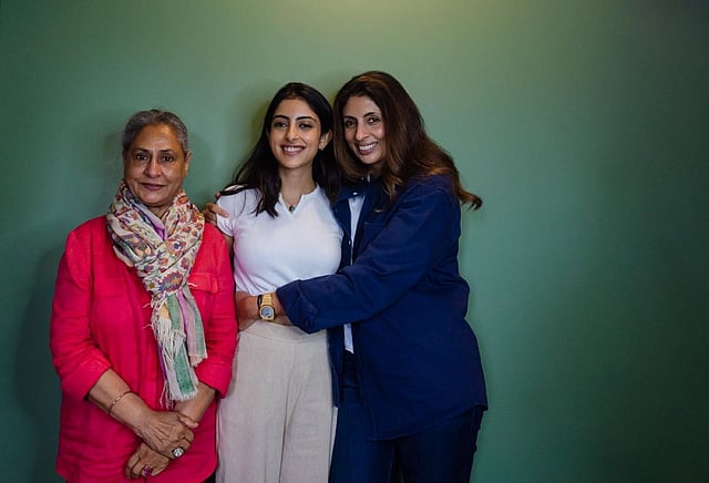 Jaya Bachchan, Navya Naveli Nanda, Shweta Bachchan