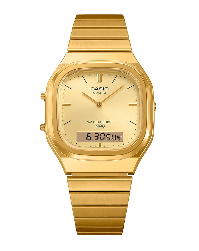 The AQ-240 EG from Casio in Gold