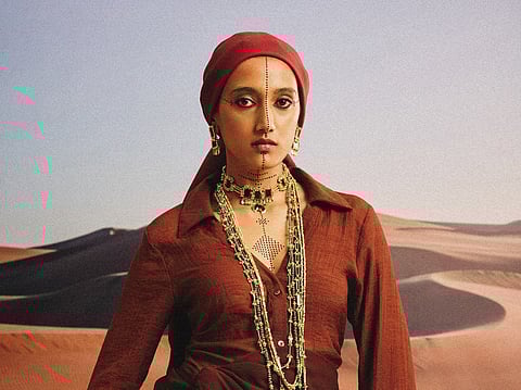 Trajva is inspired by the traditional inkings of the Rabri community