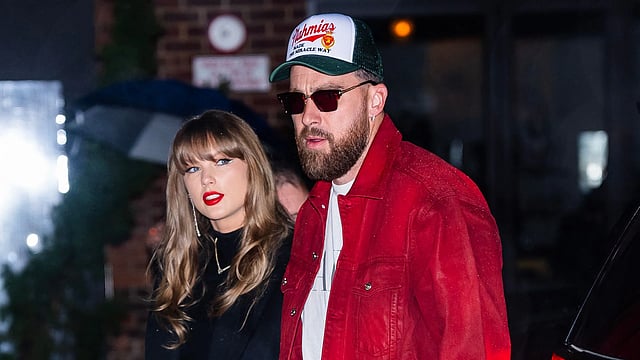 Taylor Swift with Travis Kelce
