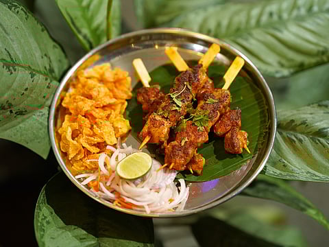 From their Viva Mexicano menu, we tried the Roasted veggie tacos