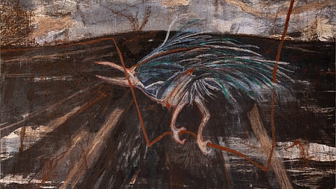 Arindam Chatterjee's solo is on display in Kolkata 