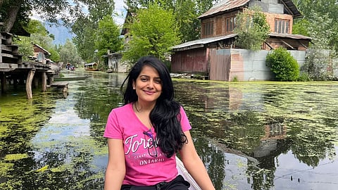 In Real Kashmir Football Club, Vishakha Singh plays Kaveri Khemmu