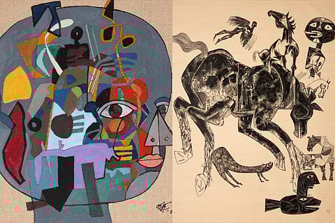 Laxman Aelay's artworks