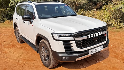 The GR model is a new addition to the Landcruiser LC300