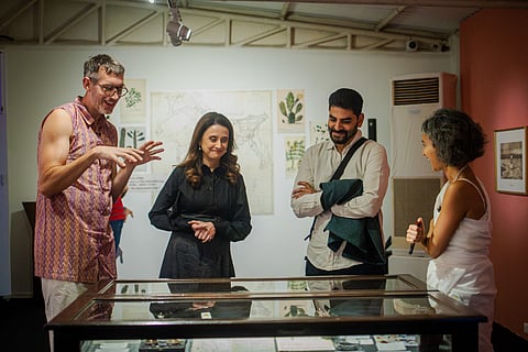 Hylozoic/Desires trace the Great Hedge through textiles, sound and speculative histories