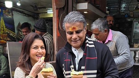 Glimpses from Bhagyashree‘s scrumptious Banaras vacay
