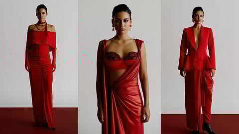431-88 by Shweta Kapur is painting the town red with the Sexy Santa collection