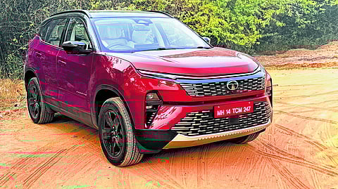 the Tata harrier's biggest new feature is its petrol engine