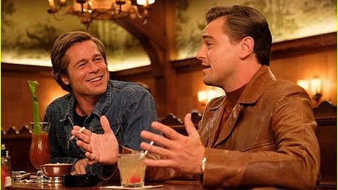 A scene from the movie "Once Upon A Time in Hollywood"