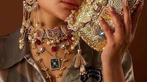 Behold, Puneet Gupta's first handcrafted jewellery collection — Deco Luméaura!