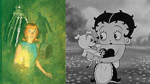 Betty Boop, Nancy Drew, public domain