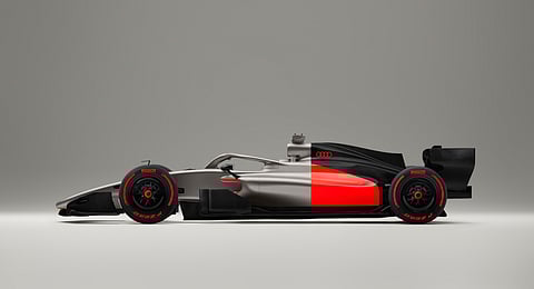 Audi's Revolut F1 team does its first fire-up