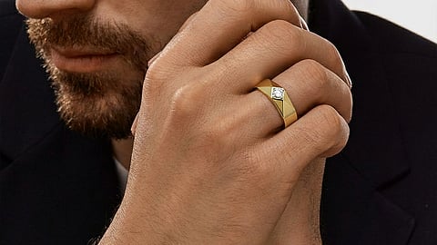 The Mixed Metal Collection redefines masculine elegance with lab-grown diamonds