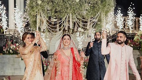 Here’s a glimpse from Nupur Sanon and singer Stebin Ben’s wedding