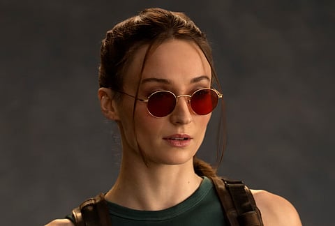 Sophie Turner’s first look as gaming icon Lara Croft revealed