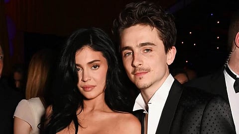 Kylie Jenner and Timothée Chalamet