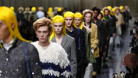 Dior coats steal the spotlight in Paris menswear debut