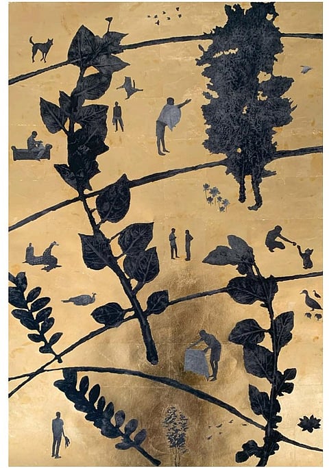 Fifteen artists break the silence of minimalism at this Delhi exhibition