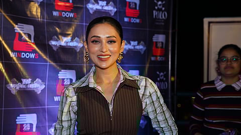 Mimi at the trailer launch of Bhanupriya Bhooter Hotel