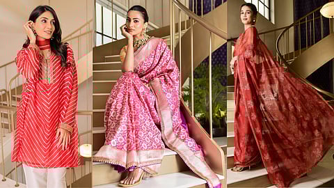 Thehraav by Vidhi Singhania celebrates Kota Doria, Banarasi textiles, and artisanal craft