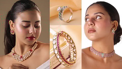 Richa Singla's modern take on polki and kundan