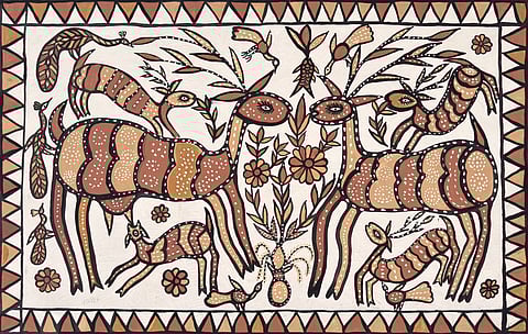 Ancient traditions meet modern spaces at this Delhi's art showcase