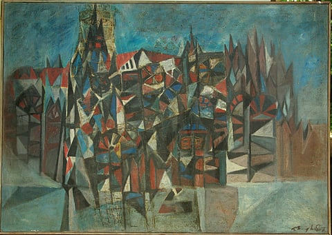 Mapping the Infinite: Akkitham Narayanan’s geometry of memory