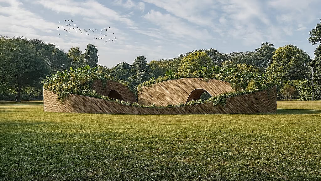 Ecological Installation in Delhi's Sundar Nursery highlights 'nuisance plant' Lantana