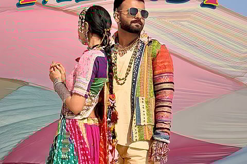 Dhaval Kothari in a poster of Uchi Talavadi