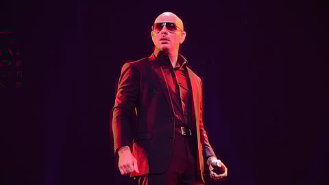 Pitbull announces he is set to break a world record