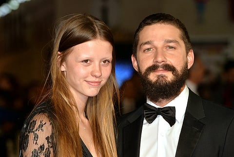 Shia LaBeouf and Mia Goth
