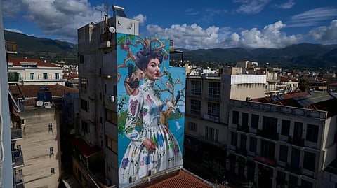 How Kalamata’s Maria Callas mural won global acclaim