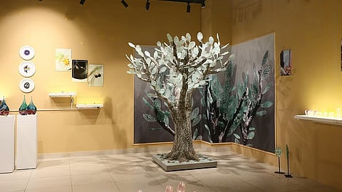 Glass art: Half empty or half-full?