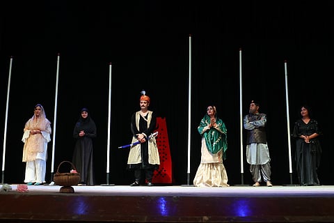 Abanti Chakraborty's play Siraj Ebong not just talks about the-then Bengal politics, but also the familial turmoils